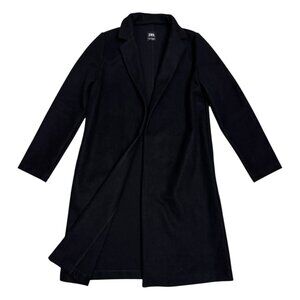 ZARA Open Front Long Business Casual Trench Pea Coat Womens Medium